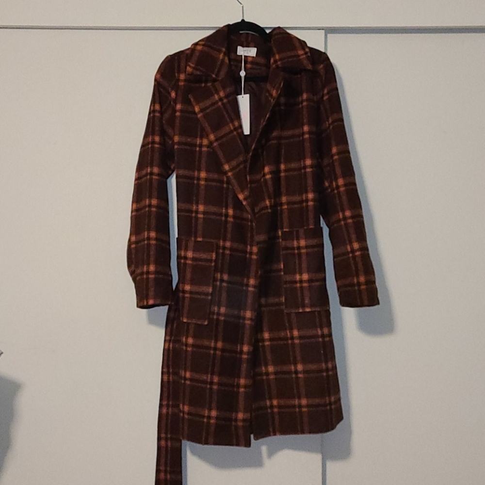 Plaid Coat from SAGE the label